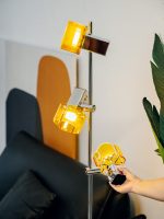 ZROV-FL-001 Sugar Cube Magnetic 3-Head Floor Lamp - 图片 14