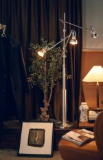 ZROV-FL-002 Vintage Three‑Head Floor Lamp - 图片 15