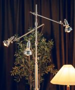 ZROV-FL-002 Vintage Three‑Head Floor Lamp - 图片 14