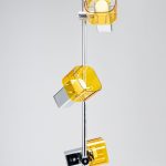 ZROV-FL-001 Sugar Cube Magnetic 3-Head Floor Lamp