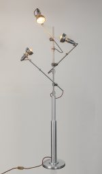 ZROV-FL-002 Vintage Three‑Head Floor Lamp - 图片 24