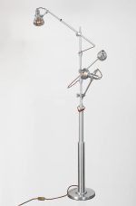 ZROV-FL-002 Vintage Three‑Head Floor Lamp - 图片 23