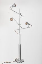 ZROV-FL-002 Vintage Three‑Head Floor Lamp - 图片 21