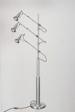 ZROV-FL-002 Vintage Three‑Head Floor Lamp - 图片 20